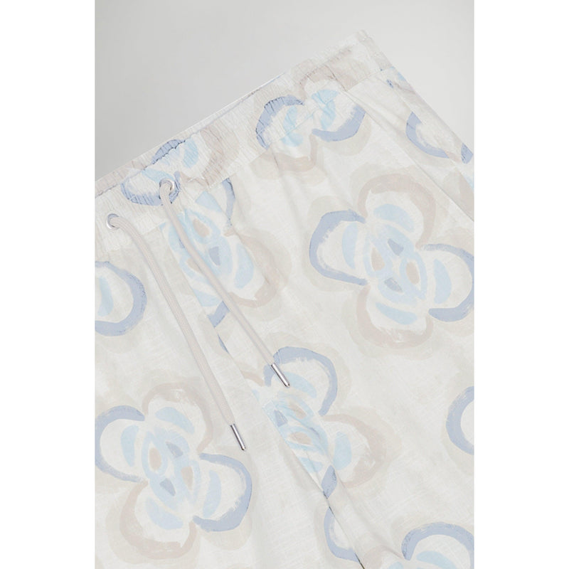 Gregor Shorts - Ecru Print