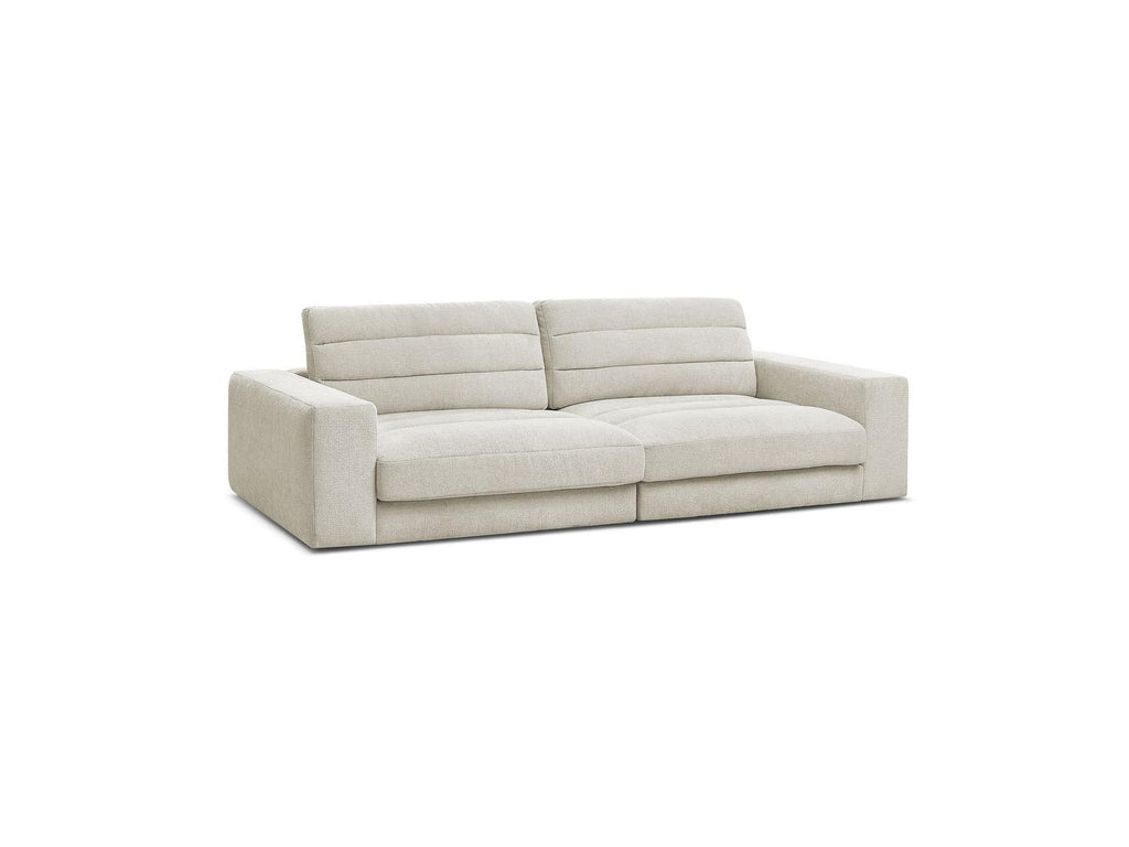 Sierra - Canapé Droit Fixe 3 Places - Tissu Texturé