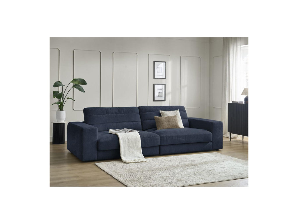 Sierra - Canapé Droit Fixe 3 Places - Tissu Texturé