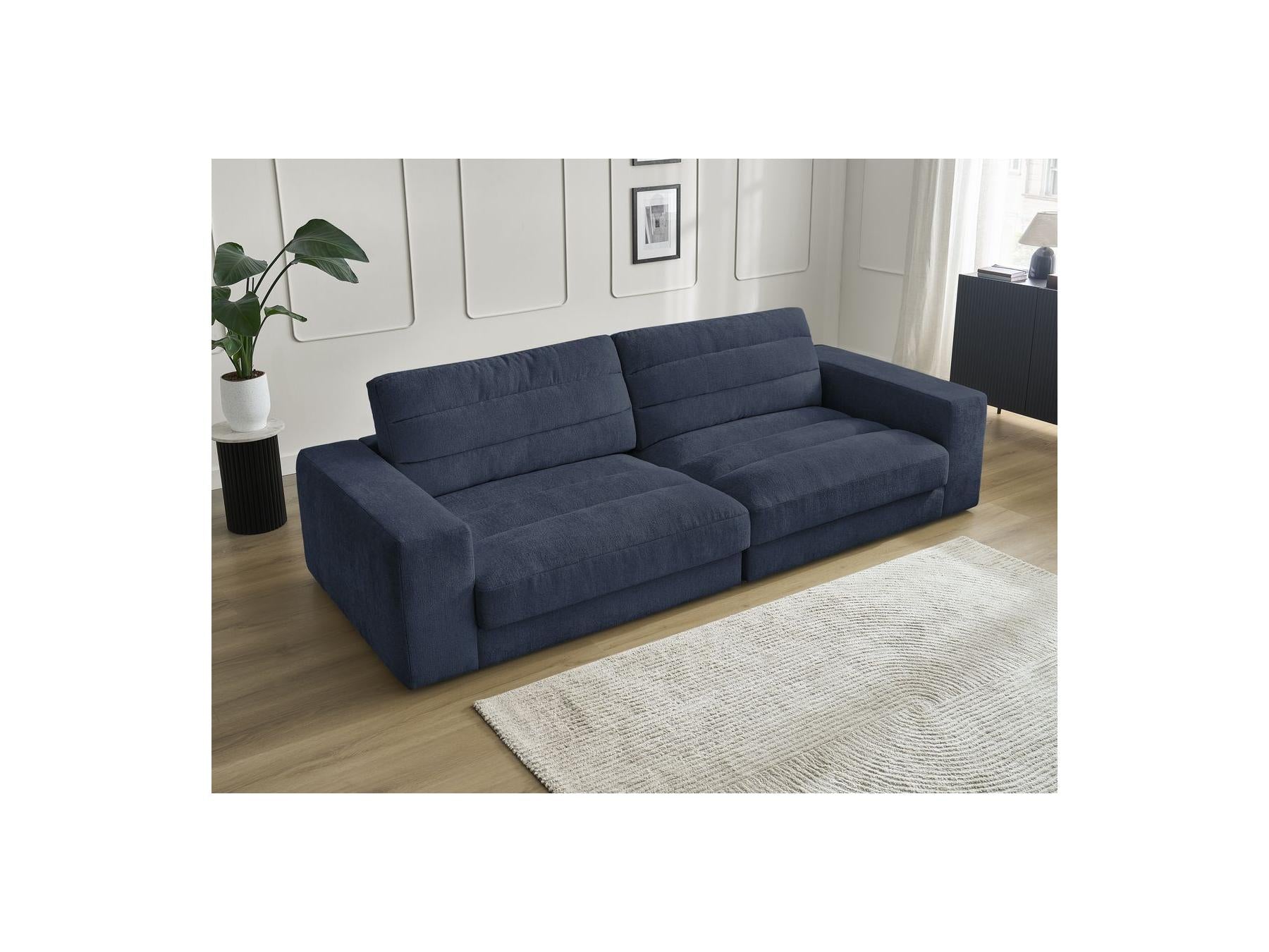 Sierra - Canapé Droit Fixe 3 Places - Tissu Texturé