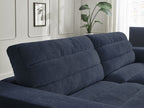 Sierra - Canapé Droit Fixe 3 Places - Tissu Texturé