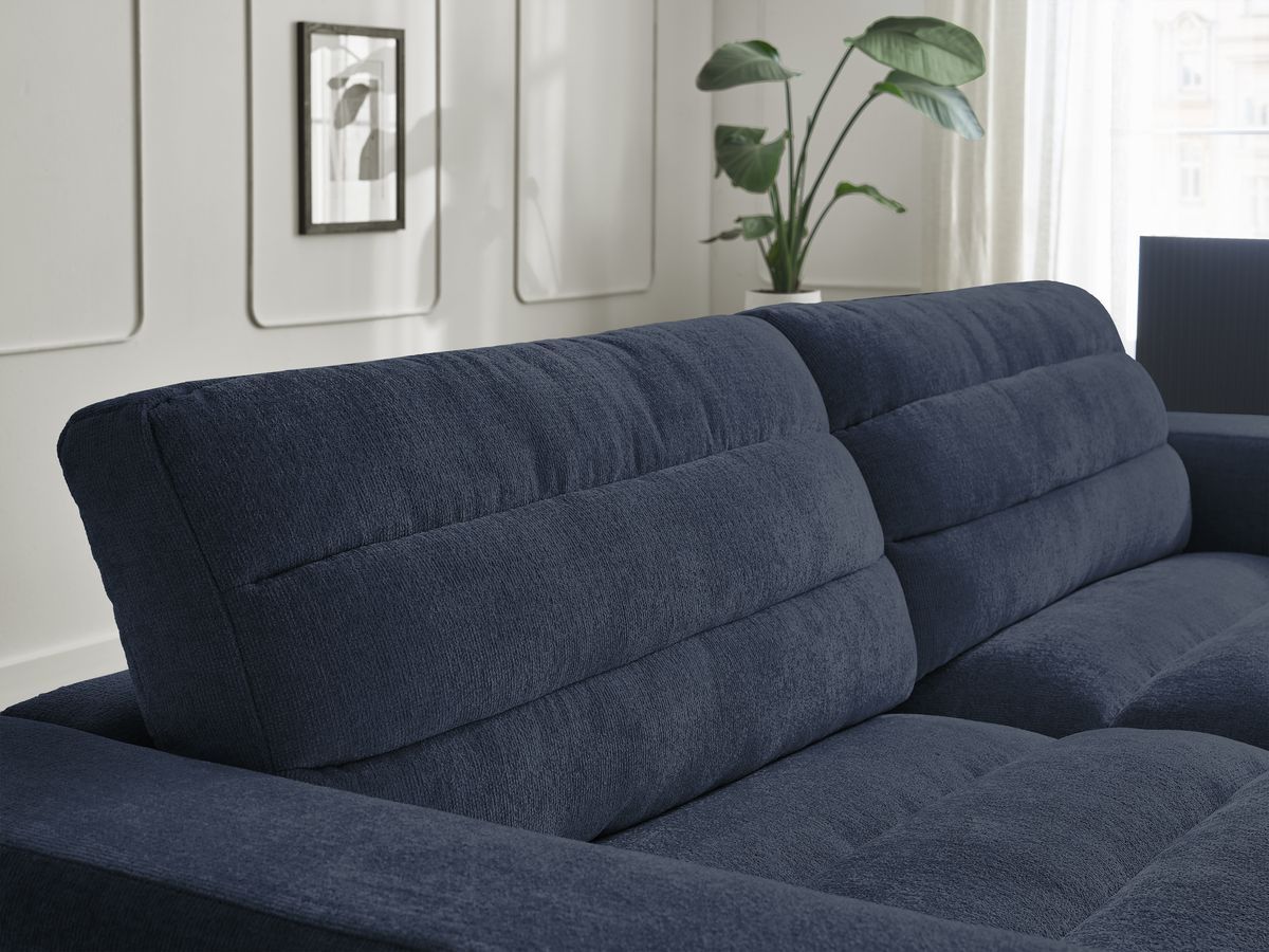Sierra - Canapé Droit Fixe 3 Places - Tissu Texturé