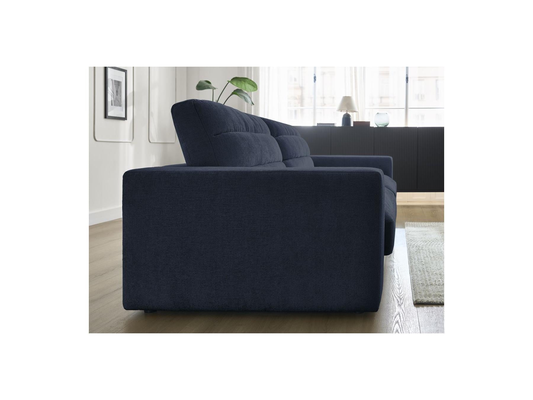 Sierra - Canapé Droit Fixe 3 Places - Tissu Texturé