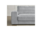 Sierra - Canapé Droit Fixe 3 Places - Tissu Texturé