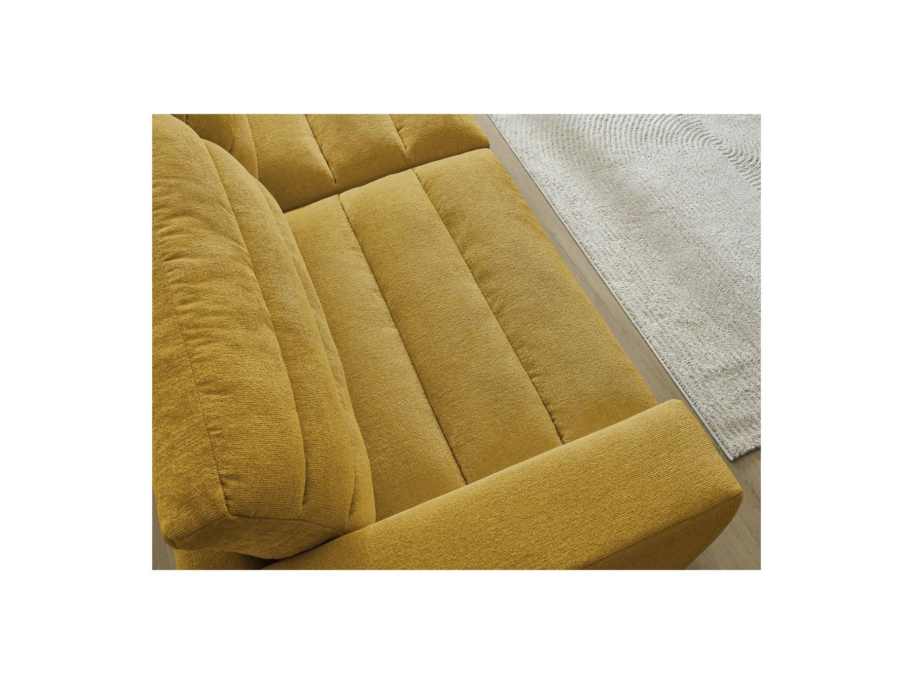 Sierra - Canapé Droit Fixe 3 Places - Tissu Texturé