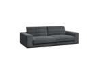 Sierra - Canapé Droit Fixe 3 Places - Tissu Texturé