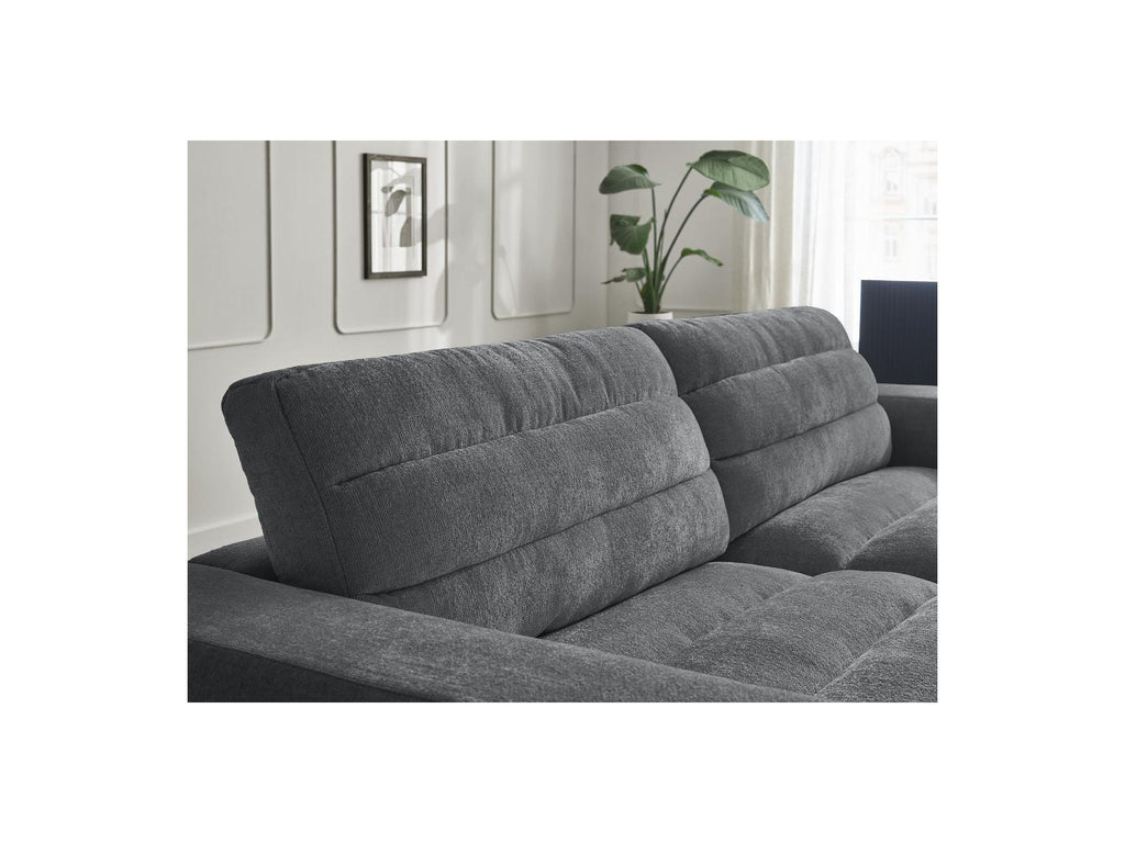Sierra - Canapé Droit Fixe 3 Places - Tissu Texturé