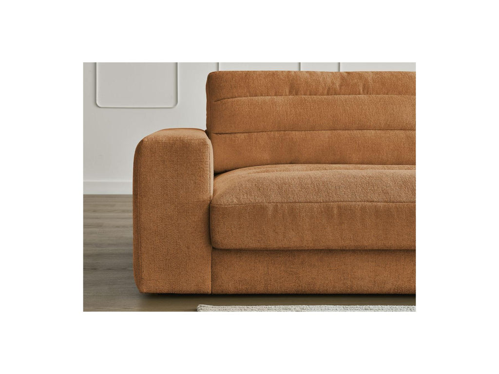 Sierra - Canapé Droit Fixe 3 Places - Tissu Texturé