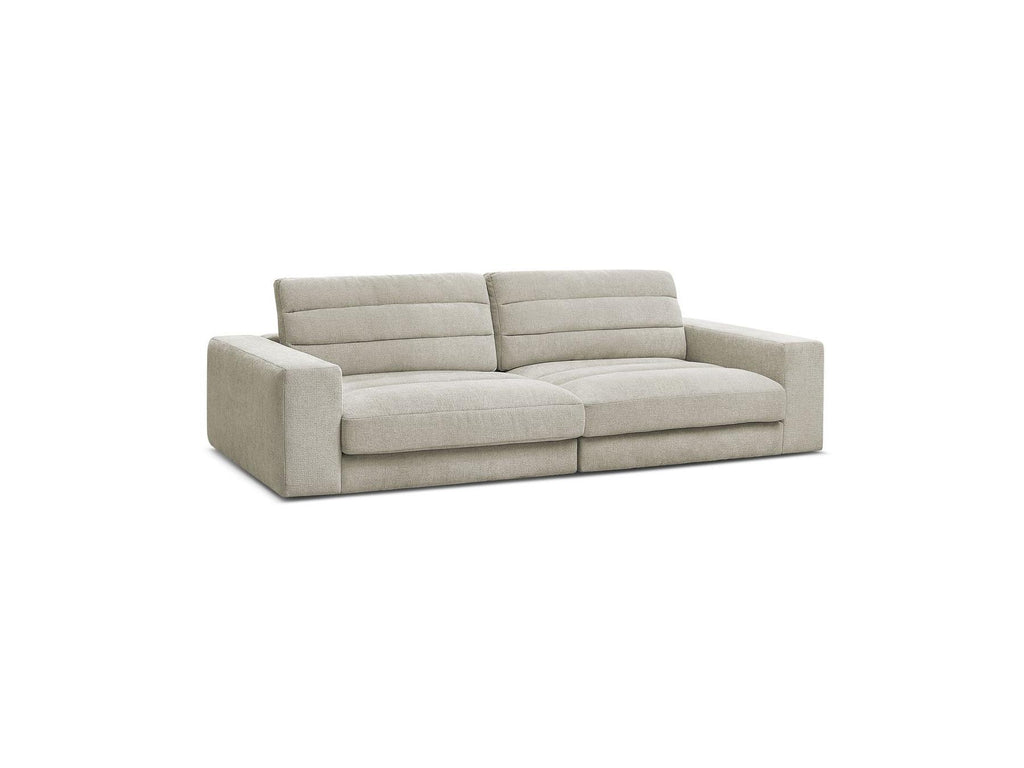 Sierra - Canapé Droit Fixe 3 Places - Tissu Texturé