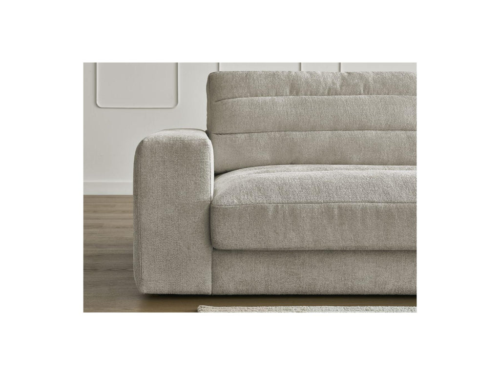Sierra - Canapé Droit Fixe 3 Places - Tissu Texturé