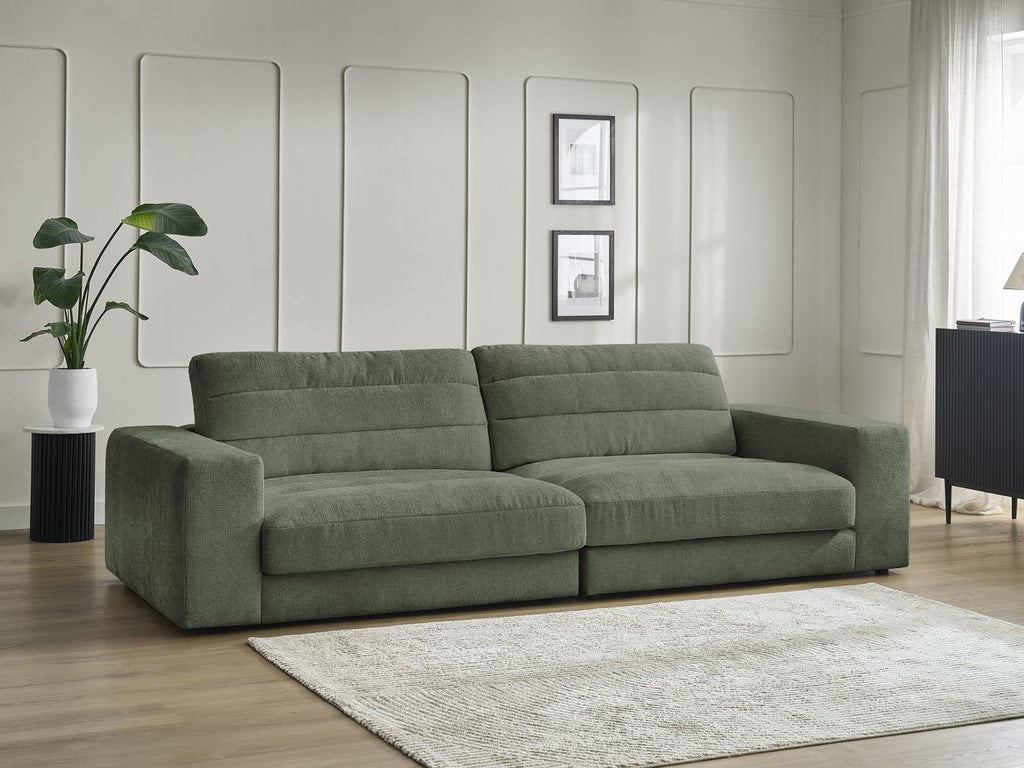 Sierra - Canapé Droit Fixe 3 Places - Tissu Texturé