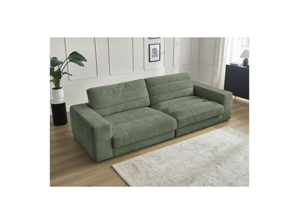 Sierra - Canapé Droit Fixe 3 Places - Tissu Texturé