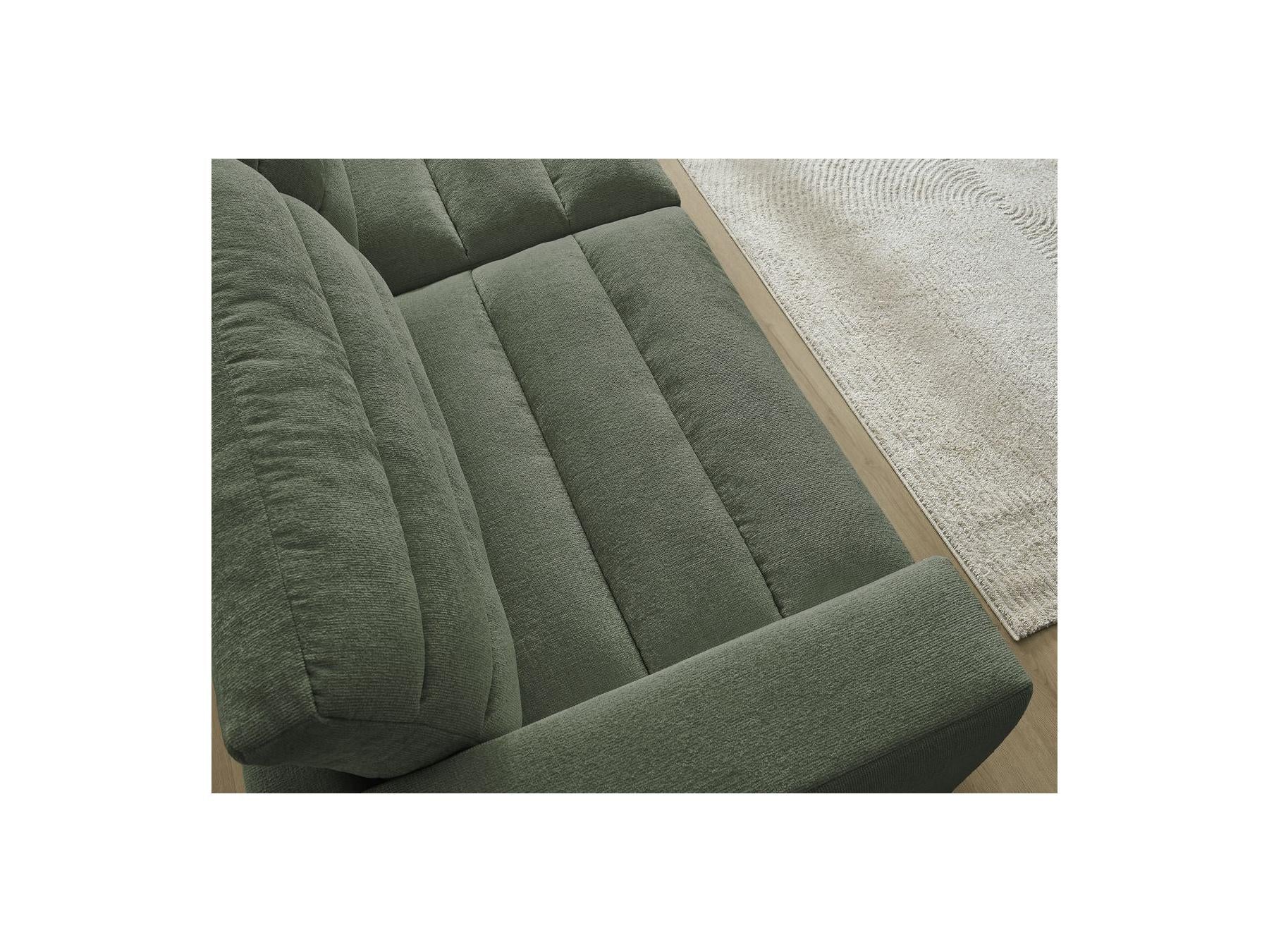 Sierra - Canapé Droit Fixe 3 Places - Tissu Texturé