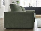 Sierra - Canapé Droit Fixe 3 Places - Tissu Texturé