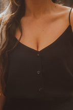 Audrey Black Tank Top