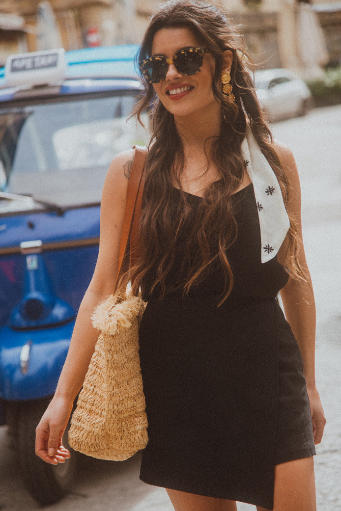 Audrey Black Tank Top