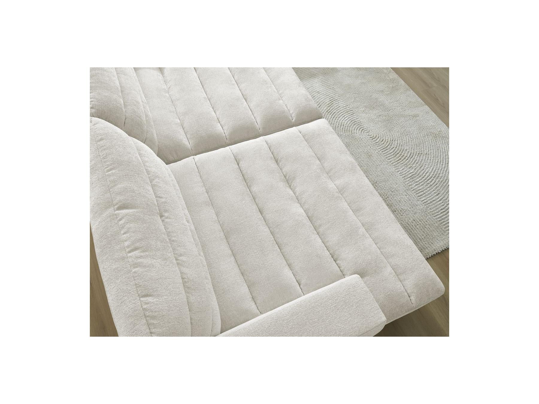 Sierra - Canapé Droit Fixe 4 Places Assise Profonde - Tissu Texturé