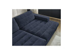 Sierra - Canapé Droit Fixe 4 Places Assise Profonde - Tissu Texturé