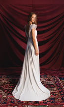 Robe Longue Eve - Blanc Soie