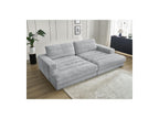 Sierra - Canapé Droit Fixe 4 Places Assise Profonde - Tissu Texturé
