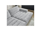 Sierra - Canapé Droit Fixe 4 Places Assise Profonde - Tissu Texturé