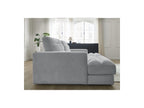 Sierra - Canapé Droit Fixe 4 Places Assise Profonde - Tissu Texturé