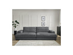 Sierra - Canapé Droit Fixe 4 Places Assise Profonde - Tissu Texturé
