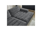 Sierra - Canapé Droit Fixe 4 Places Assise Profonde - Tissu Texturé