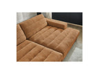 Sierra - Canapé Droit Fixe 4 Places Assise Profonde - Tissu Texturé