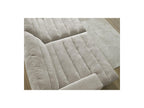 Sierra - Canapé Droit Fixe 4 Places Assise Profonde - Tissu Texturé