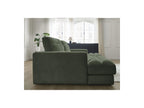Sierra - Canapé Droit Fixe 4 Places Assise Profonde - Tissu Texturé