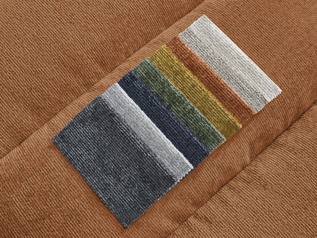Sierra - Canapé D'Angle Fixe - Tissu Texturé - Angle Droit