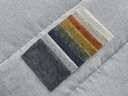 Sierra - Canapé D'Angle Fixe - Tissu Texturé - Angle Droit