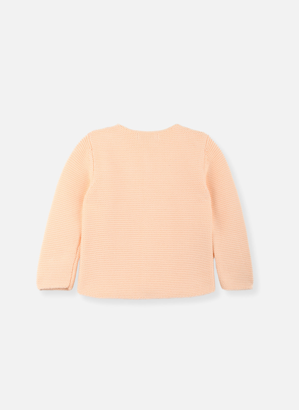 Gilet En Coton Bio - Rose Saumon - 3 Ans