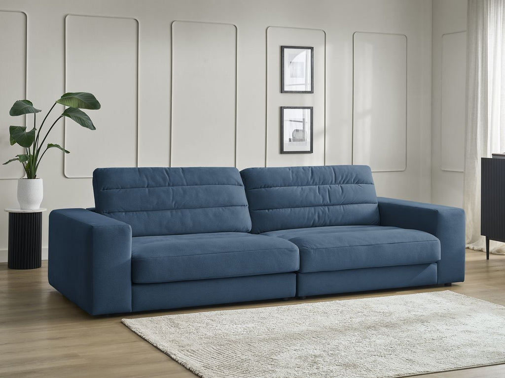 Sierra - Canapé Droit Fixe 3 Places - Velours