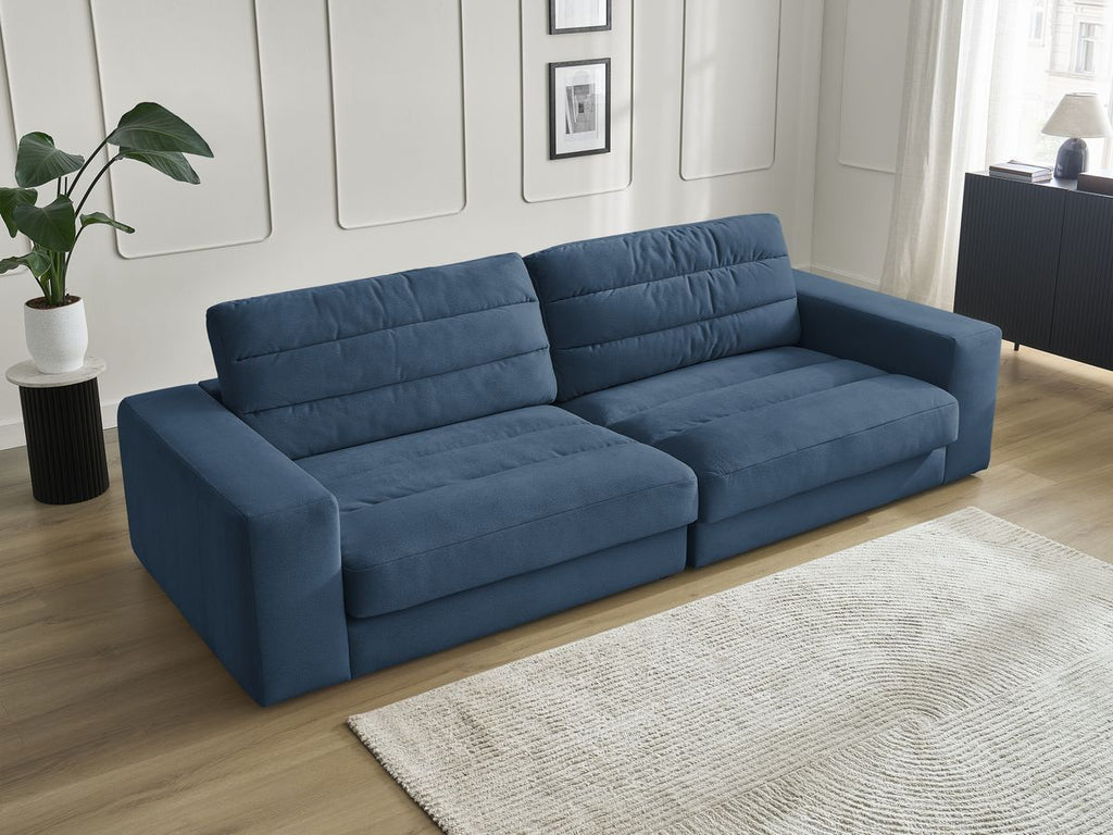 Sierra - Canapé Droit Fixe 3 Places - Velours