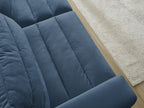 Sierra - Canapé Droit Fixe 3 Places - Velours