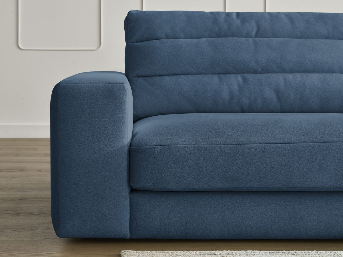 Sierra - Canapé Droit Fixe 3 Places - Velours