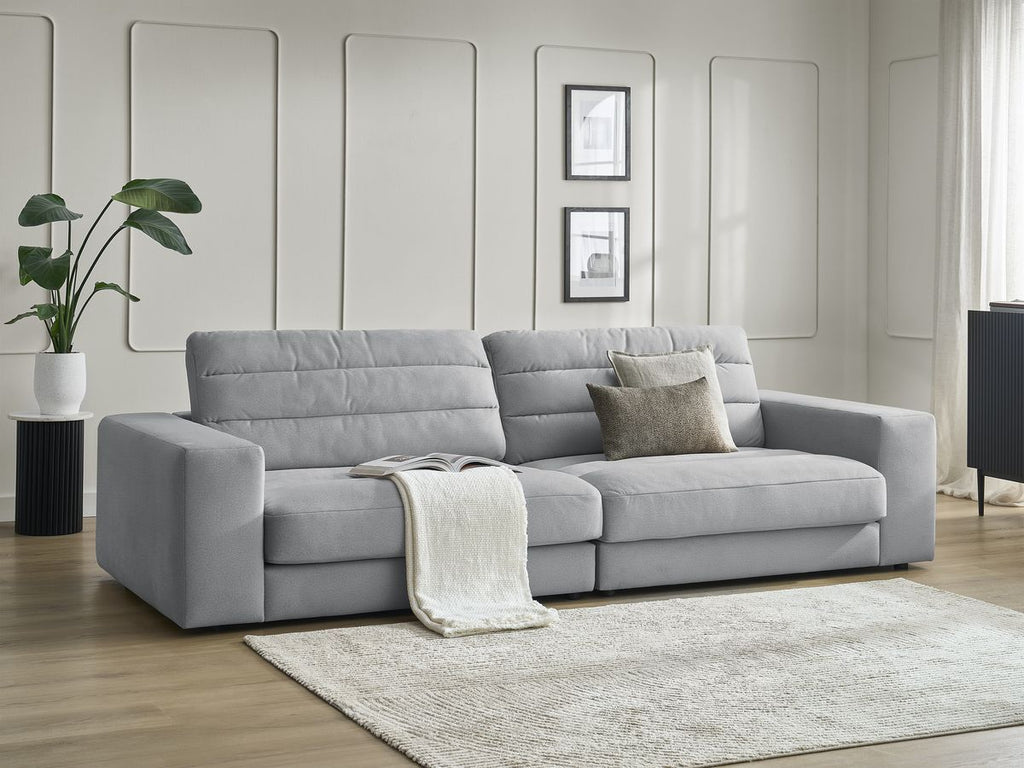 Sierra - Canapé Droit Fixe 3 Places - Velours