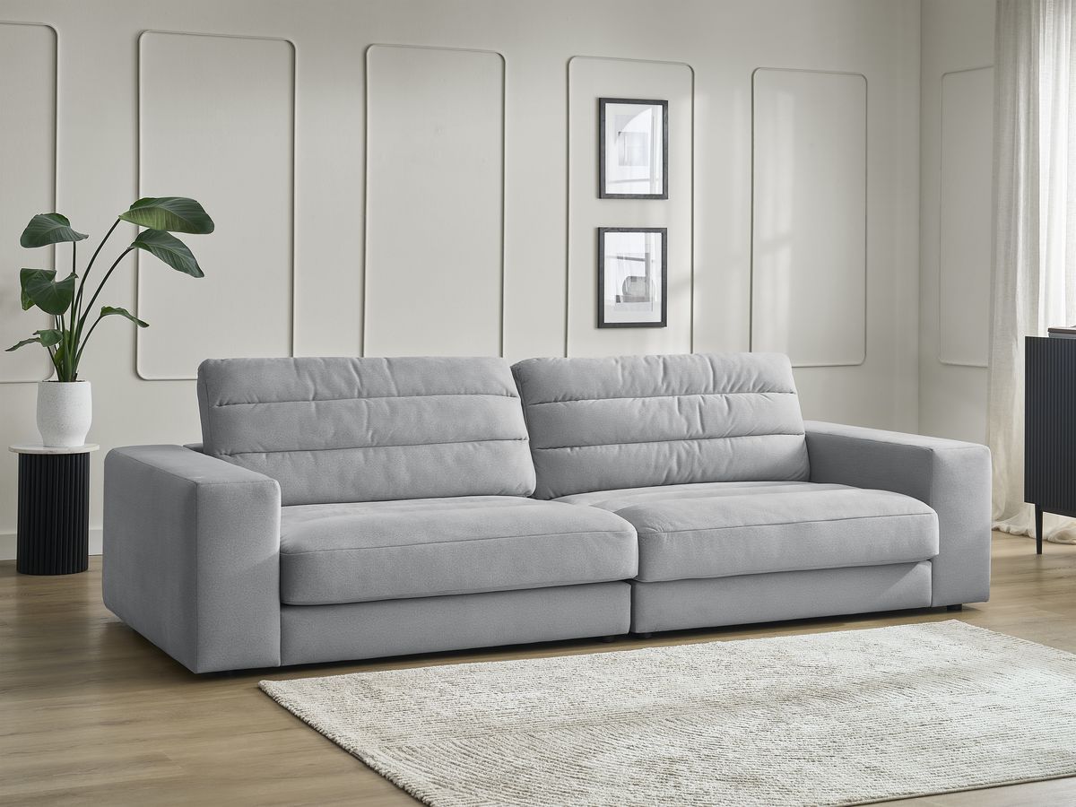 Sierra - Canapé Droit Fixe 3 Places - Velours