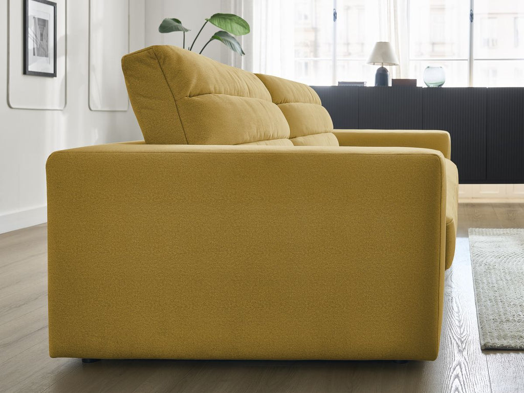 Sierra - Canapé Droit Fixe 3 Places - Velours