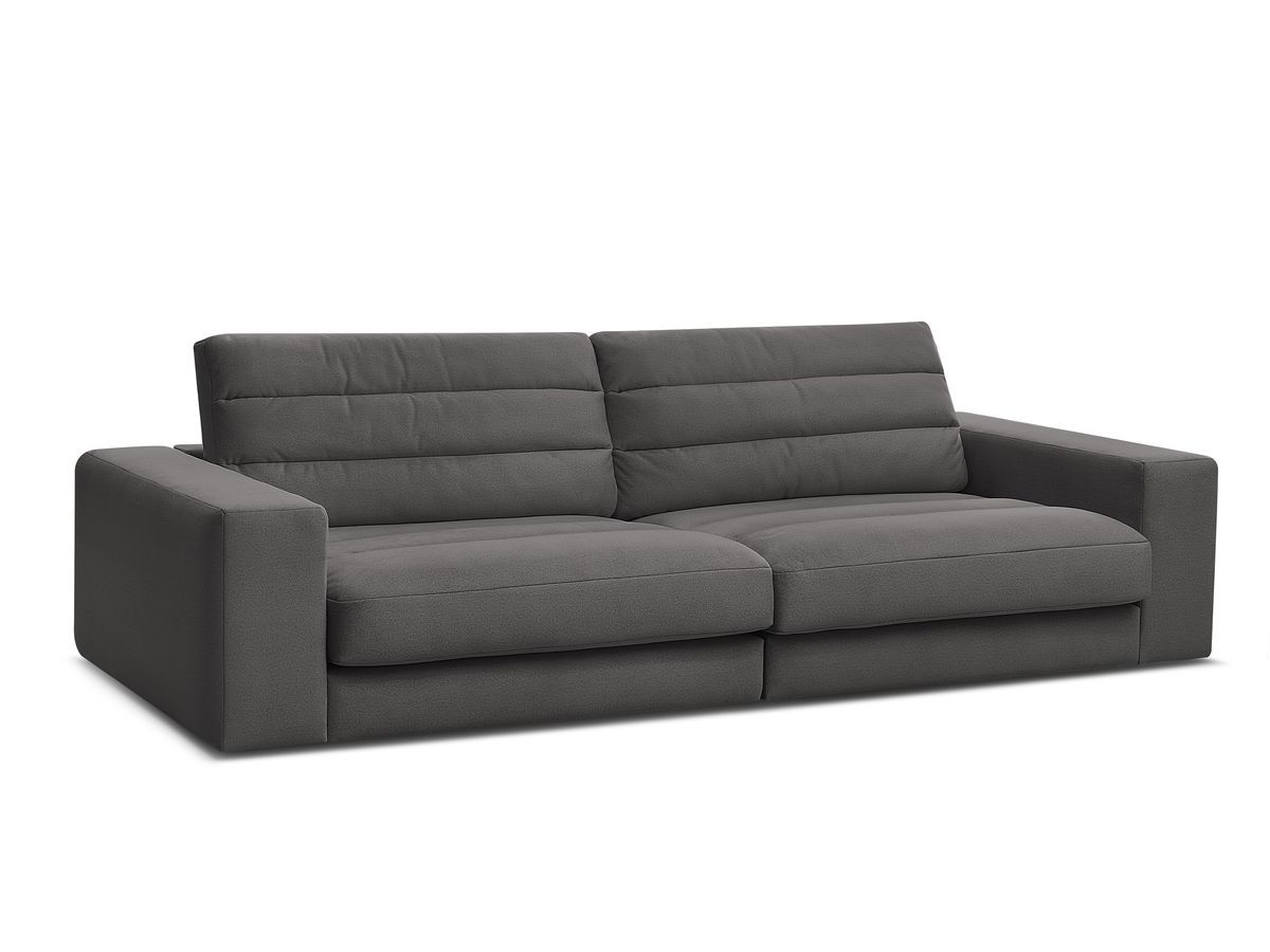 Sierra - Canapé Droit Fixe 3 Places - Velours