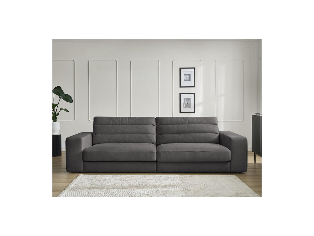 Sierra - Canapé Droit Fixe 3 Places - Velours