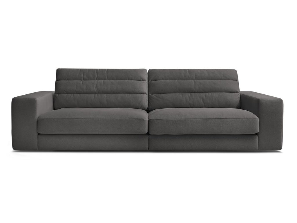 Sierra - Canapé Droit Fixe 3 Places - Velours