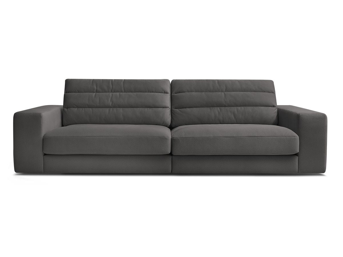 Sierra - Canapé Droit Fixe 3 Places - Velours