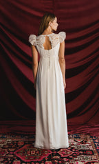 Sublime Long Dress - White Silk