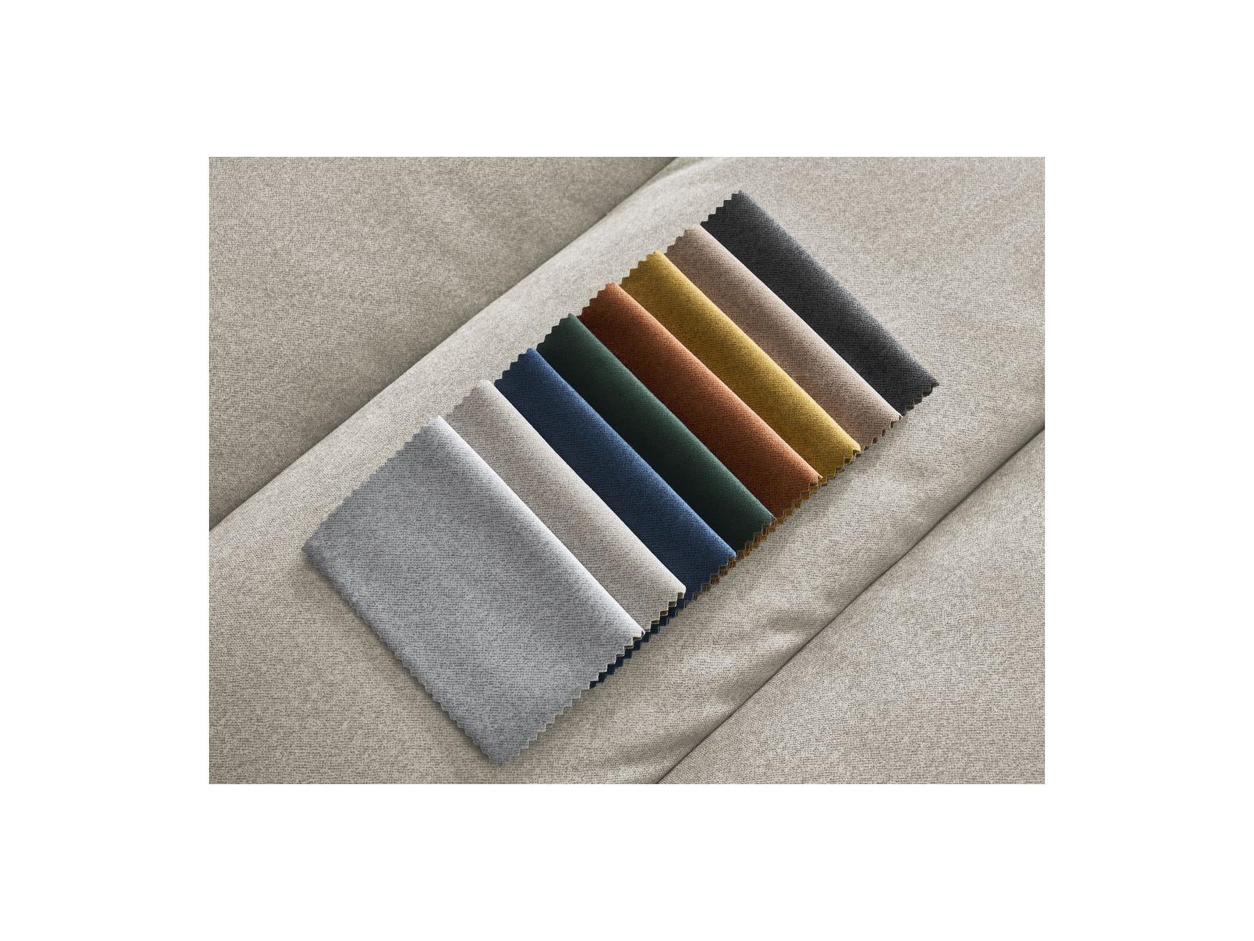 Sierra - Canapé Droit Fixe 4 Places Assise Profonde - Velours
