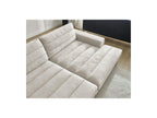 Sierra - Canapé Droit Fixe 4 Places Assise Profonde - Velours