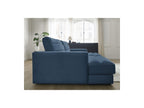 Sierra - Canapé Droit Fixe 4 Places Assise Profonde - Velours