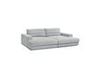 Sierra - Canapé Droit Fixe 4 Places Assise Profonde - Velours
